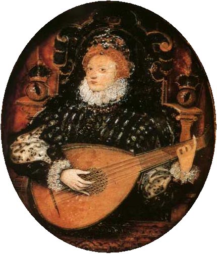 Portrait miniature of Elizabeth I of England